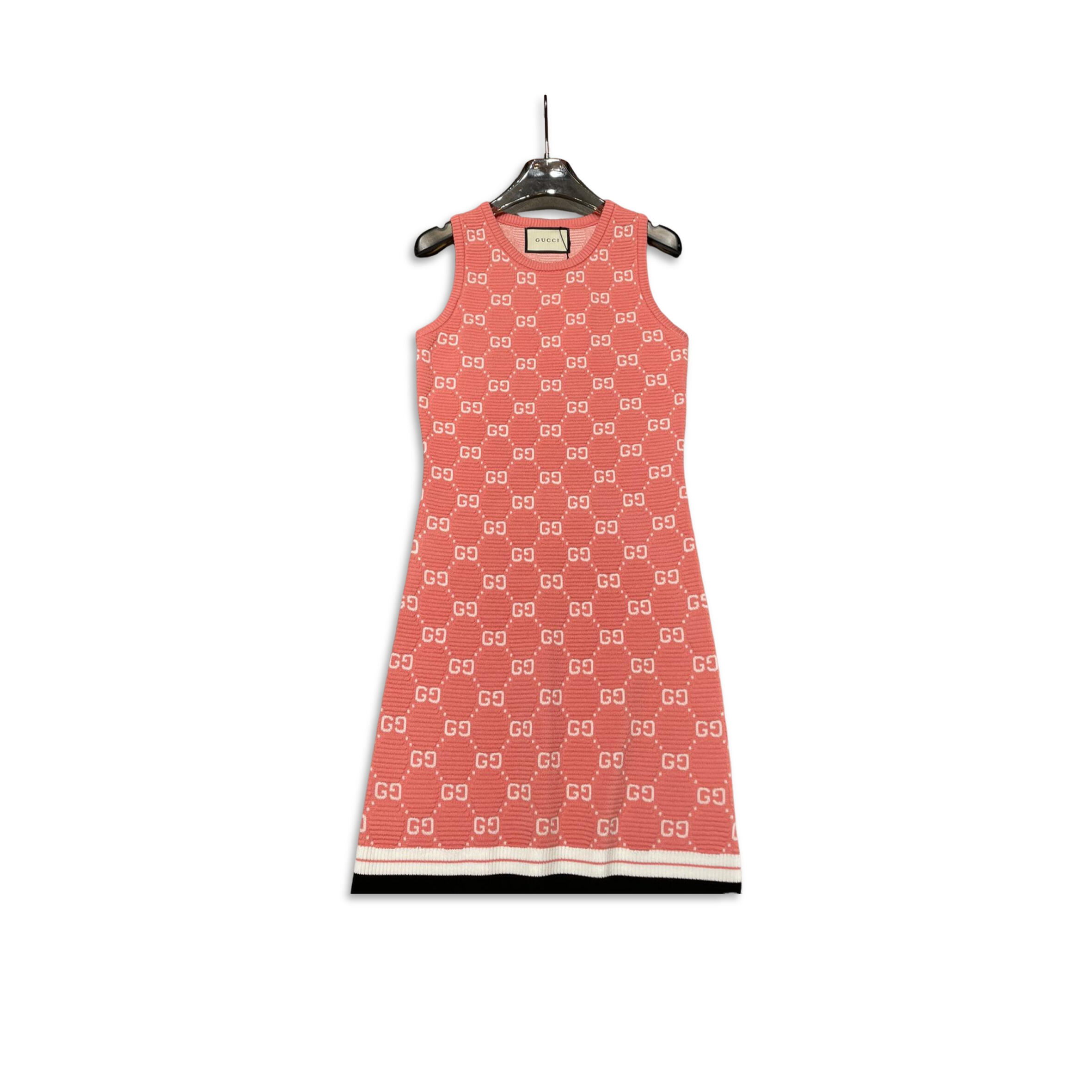 Gvc*1 letter knit vest dress